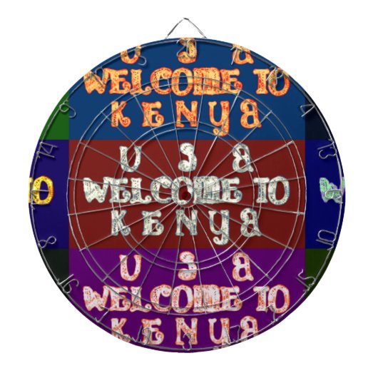 Hakuna Matata Welcome to Kenya.png ダーツボード (正面)