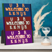 Hakuna Matata Welcome to Kenya.png フォトプラーク (側面)