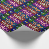 Hakuna Matata Welcome to Kenya.png ラッピングペーパー (角)