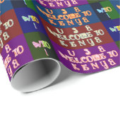 Hakuna Matata Welcome to Kenya.png ラッピングペーパー (ロールコーナー)