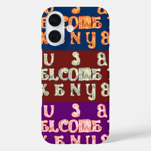 Hakuna Matata Welcome to Kenya.png Case-Mate iPhoneケース (裏面)