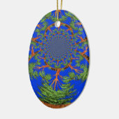 HakunaMatata私は人々のエコツリーにアレルギーではない セラミックオーナメント (左)