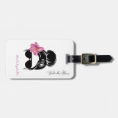 HALスカイドールハイビスカスバイアロハの荷物とワンダー ラゲッジタグ (正面横)