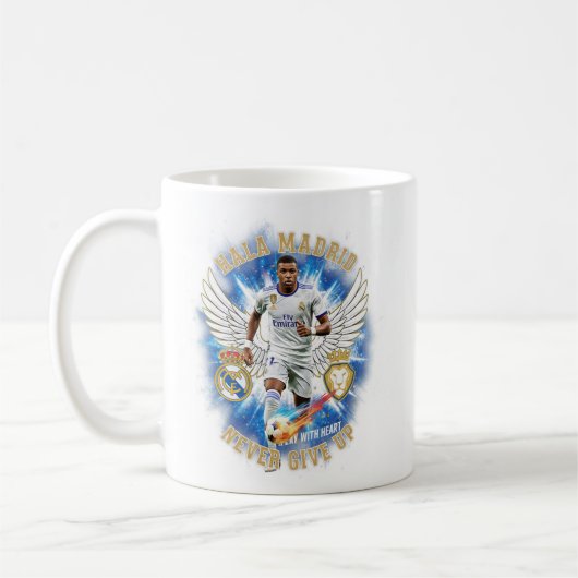 Hala Madrid キリアン・エムバペ 絶対に諦めない マグ (左)