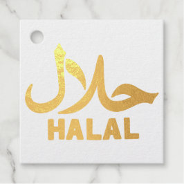 Halal English Arabic Business フェイバータグ