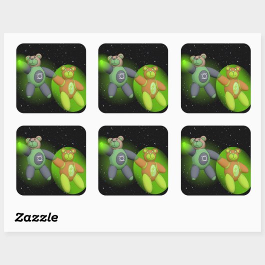 HalBeary(2) スクエアシール (シート)