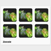 HalBeary(2)スクエアステッカー スクエアシール (シート)