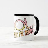 Haldolは私に熱帯遠くになマグを取ります マグカップ (正面右)