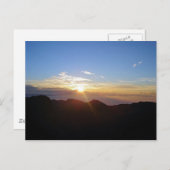 Haleakalaの日の出 ポストカード (正面/裏面)