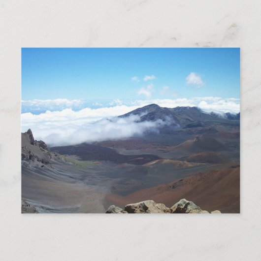 Haleakala、ハワイ ポストカード (正面)