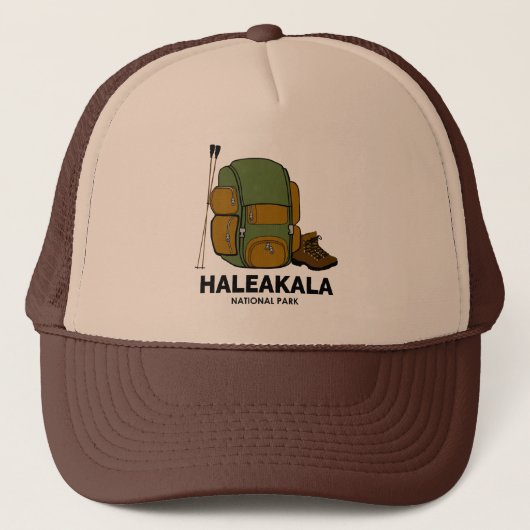Haleakala National Park Backpack キャップ (正面)