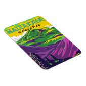  Haleakala National Park Hawaii Vintage マグネット (右側)