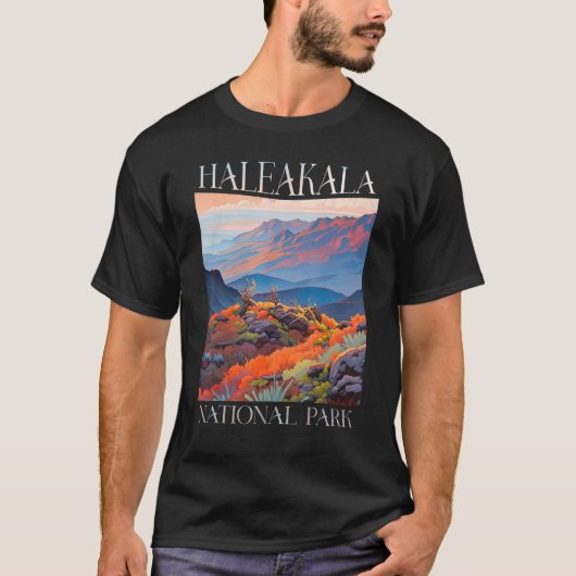Haleakala National Park Maui Hawaii Nature Hiking  Tシャツ (正面)