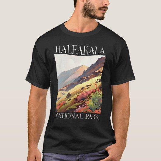 Haleakala National Park Maui Hawaii Nature Hiking  Tシャツ (正面)