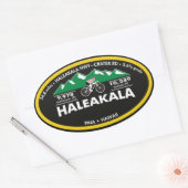 HALEAKALA- PAIA, HI -"OVAL" 楕円形シール (封筒)
