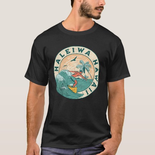 Haleiwa Hawaii  1 Tシャツ (正面)