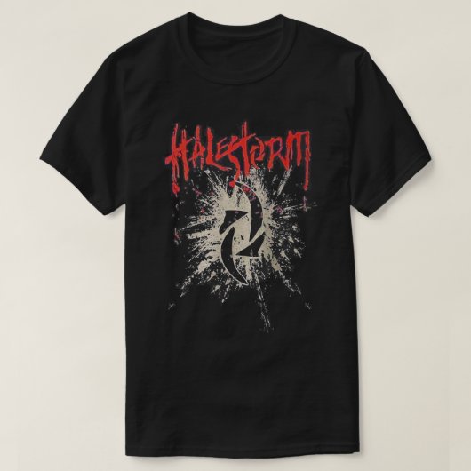 Halestorm Band Woman&x27;sティークラシックTシャツ Tシャツ (デザイン正面)