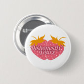 Haleyによる不誠実なイチゴ – ボタン 缶バッジ (正面&裏面)