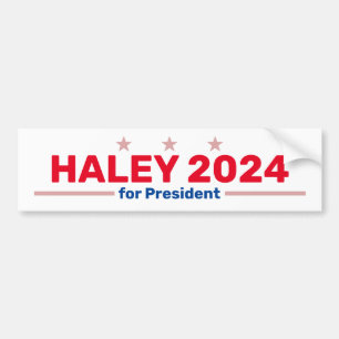 Haley 2024バンパーステッカー バンパーステッカー