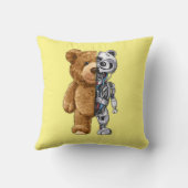 Half Bear Half Robot クッション (裏面)