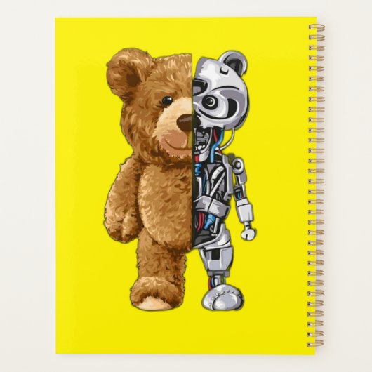Half Bear Half Robot プランナー手帳 (裏面)