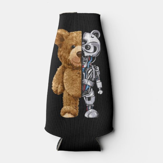 Half Bear Half Robot ボトルクーラー (正面)