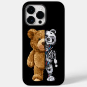 Half Bear Half Robot Case-Mate iPhoneケース (裏面)