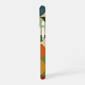 Half-Circle and Geometric Blocks iPhone 16ケース (左側面)
