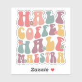 Half Coffee Half Maestra シール (シート)