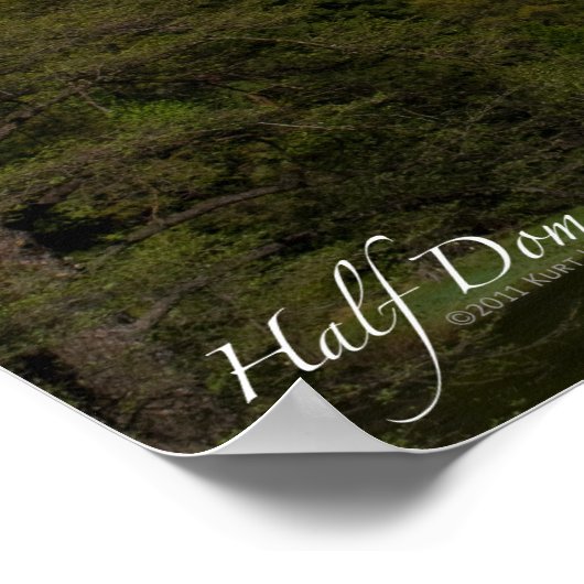 Half Dome ポスター (角)