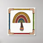 Half Dome Abstract Mushroom キャンバスプリント (正面)