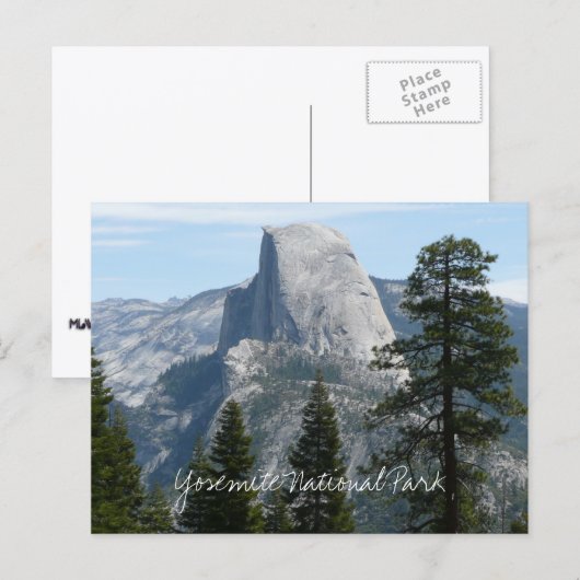 Half Dome from Panorama Trail I ポストカード (正面/裏面)