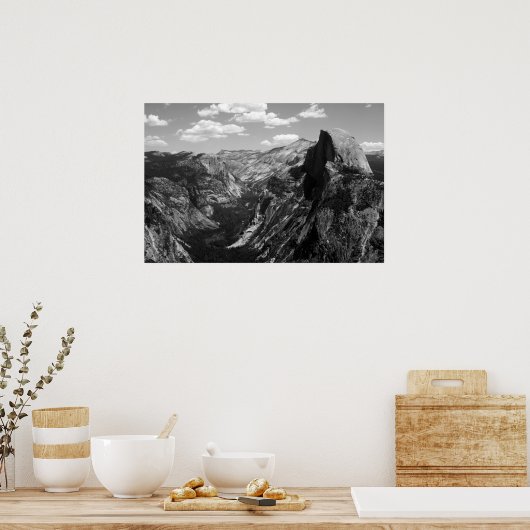 Half Dome, Yosemite National Park ポスター (キッチン)