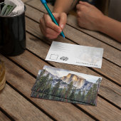 Half Dome Yosemite National Park Postcard 招待状