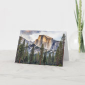 Half Dome Yosemite National Park Watercolor カード (正面)