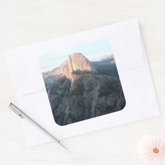 Half Dome Yosemite Sticker スクエアシール (封筒)