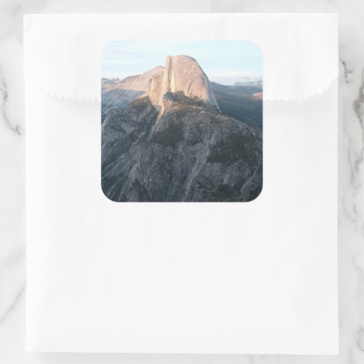 Half Dome Yosemite Sticker スクエアシール (バッグ)