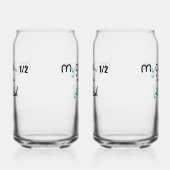 Half Filled Glass ガラス缶 (右)