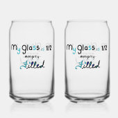 Half Filled Glass ガラス缶 (裏面)