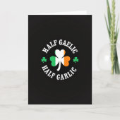 Half Gaelic Half Garlic Card カード (正面)