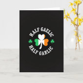 Half Gaelic Half Garlic Card カード (黄色い花)