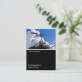 Half&Halfの写真0109 -タワークレーン 名刺 (スタンド正面)