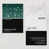 Half&Halfの写真0162 -ファイバ・オプティックス 名刺 (正面/裏面)