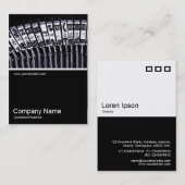 Half&Halfの写真0164 -タイプライター 名刺 (正面/裏面)