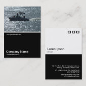 Half&Halfの写真0181 -喜びの巡航 名刺 (正面/裏面)