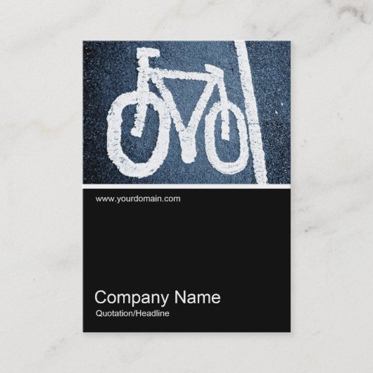 Half&Halfの写真069 -道のバイク 名刺 (正面)