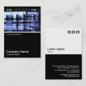 Half&Half写真0155 – 雨のショッピング 名刺 (正面/裏面)