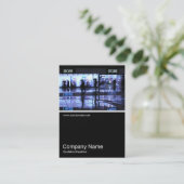 Half&Half写真0155 – 雨のショッピング 名刺 (スタンド正面)