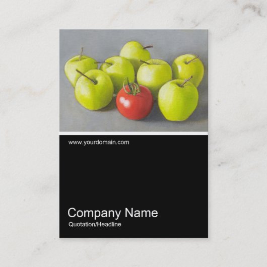 Half&Half写真077 - Love Apple,油 名刺 (正面)