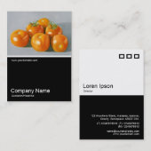 Half&Half写真078 -つる植物熟成トマト,油 名刺 (正面/裏面)